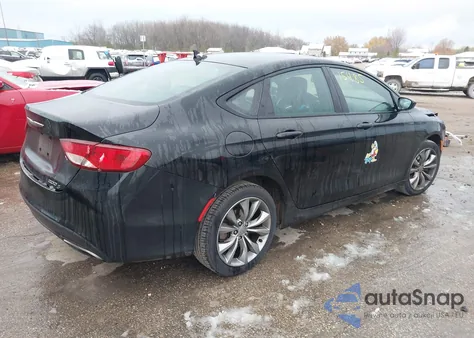 2016 Chrysler 200 S from USA, damaged, VIN 1C3CCCBB3GN178829